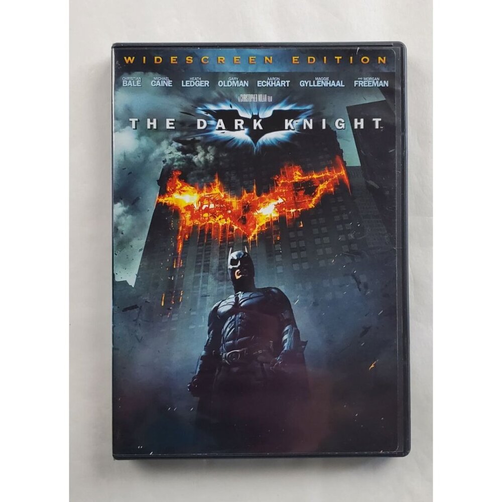 The Dark Knight DVD 2008 - Widescreen Edition - Christian Bale